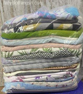 Second Hand Extra Grade Cotton Bedding Wholesale Italy