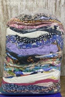 Used Extra Grade Summer Cotton Dresses Wholesale