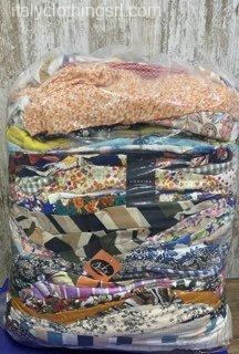 Used Extra Grade Summer Cotton Dresses Wholesale