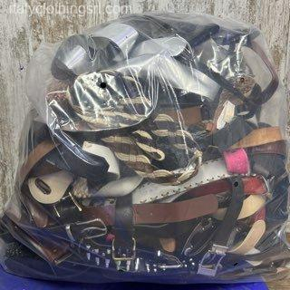 Used Grade 2 Leather Belts Wholesale Italy