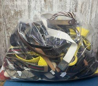 Used assorted belts wholesale Italy