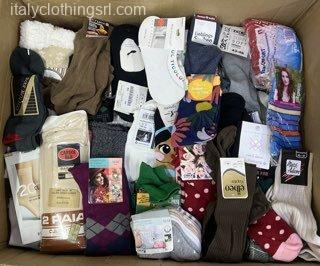Used Cream Socks Wholesale from Italy