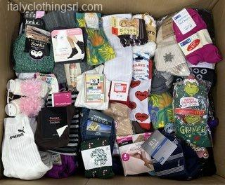 Used Cream Grade Socks Wholesale Italy