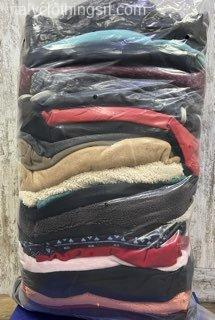 Used First Grade Men's and Women's Fleece Mix Wholesale