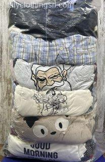 Used Extra Cream Winter Pajamas Wholesale