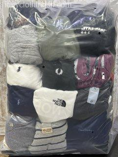 Used Men's Long Sleeve T-Shirts Wholesale Italy
